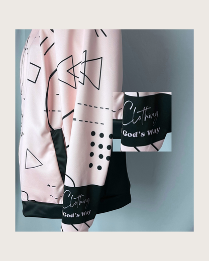 Pink and Black Womanhood God’s Way Jacket